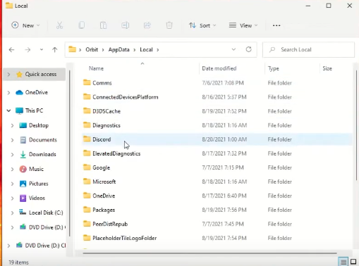 discord appdata