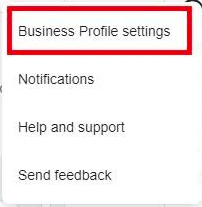 gbp settings id