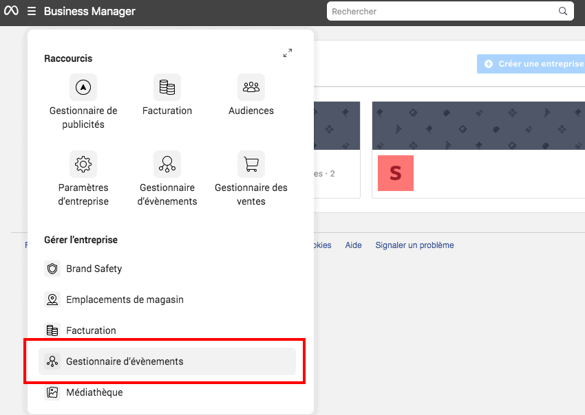 business manager gestionnaire dévènement